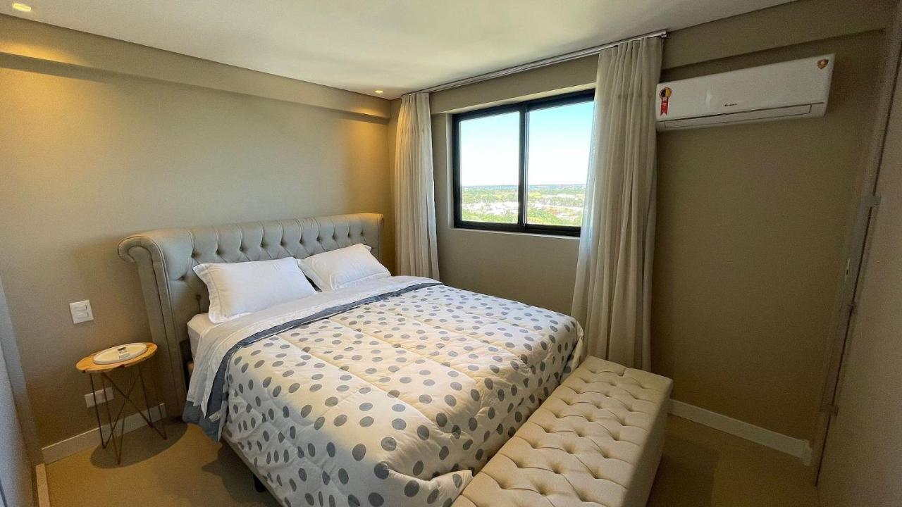 Studio No Ultimo Andar No Centro De Foz Com Vista Para O Rio Parana Apartment Foz do Iguacu Luaran gambar